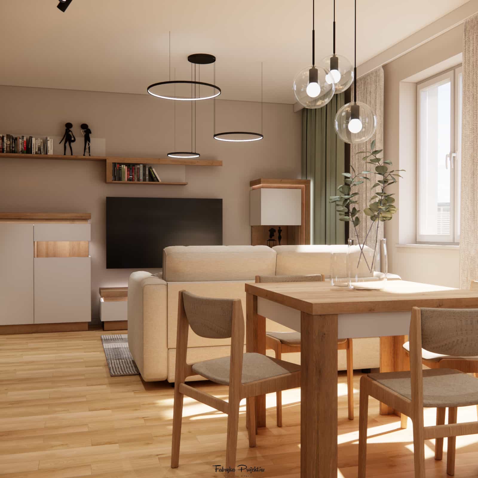 Interior arrangement of a 35m2 apartment – functional layout of a small interior