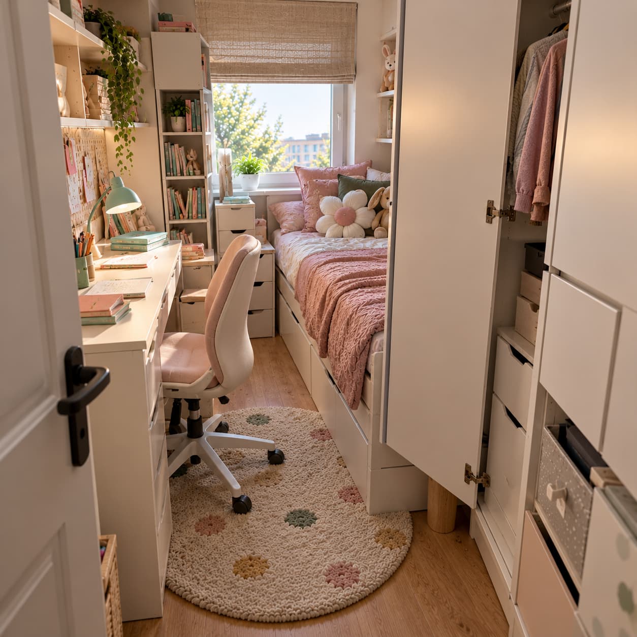 Błędy w aranżacji małego pokoju dziecięcego 7–8 m²