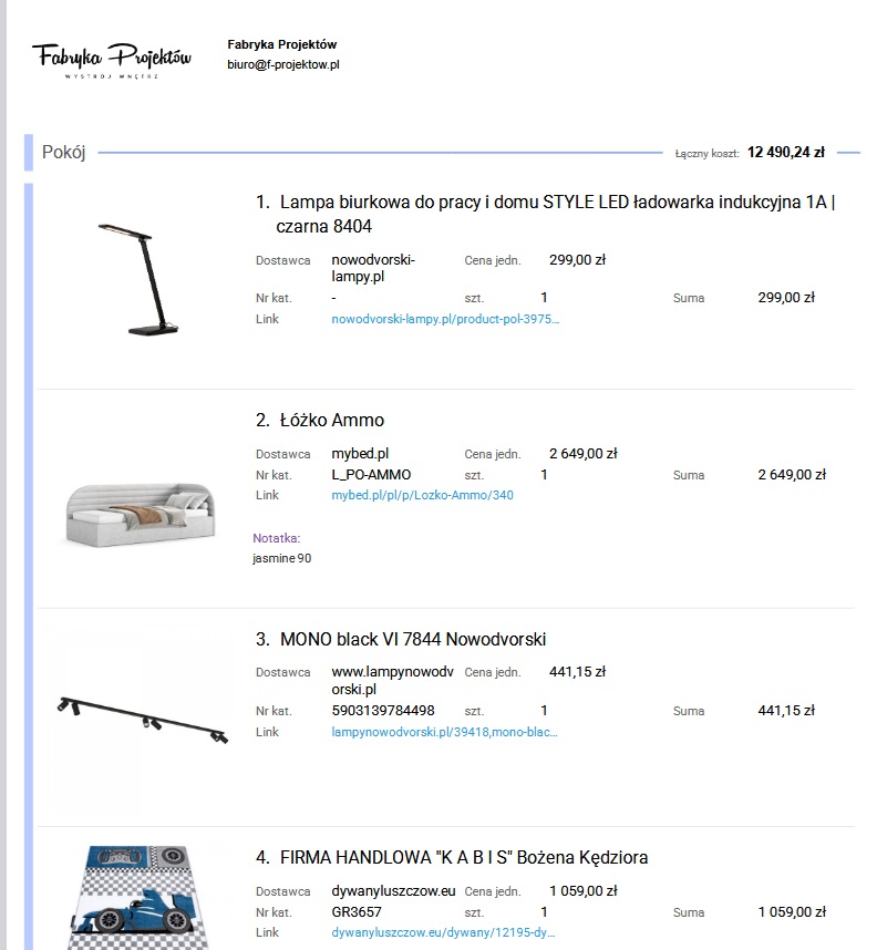 Lista zakupów