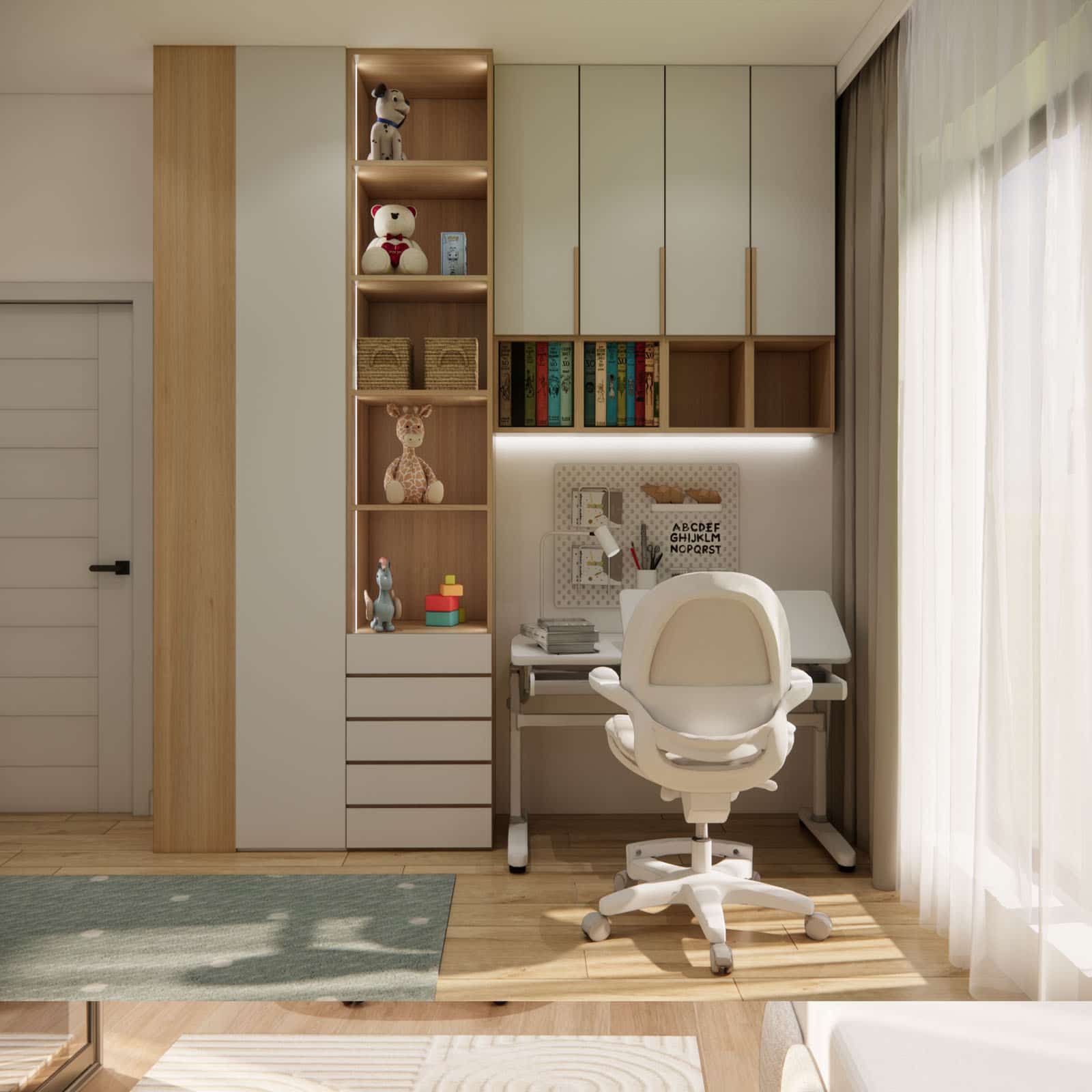 A study zone that grows with your child