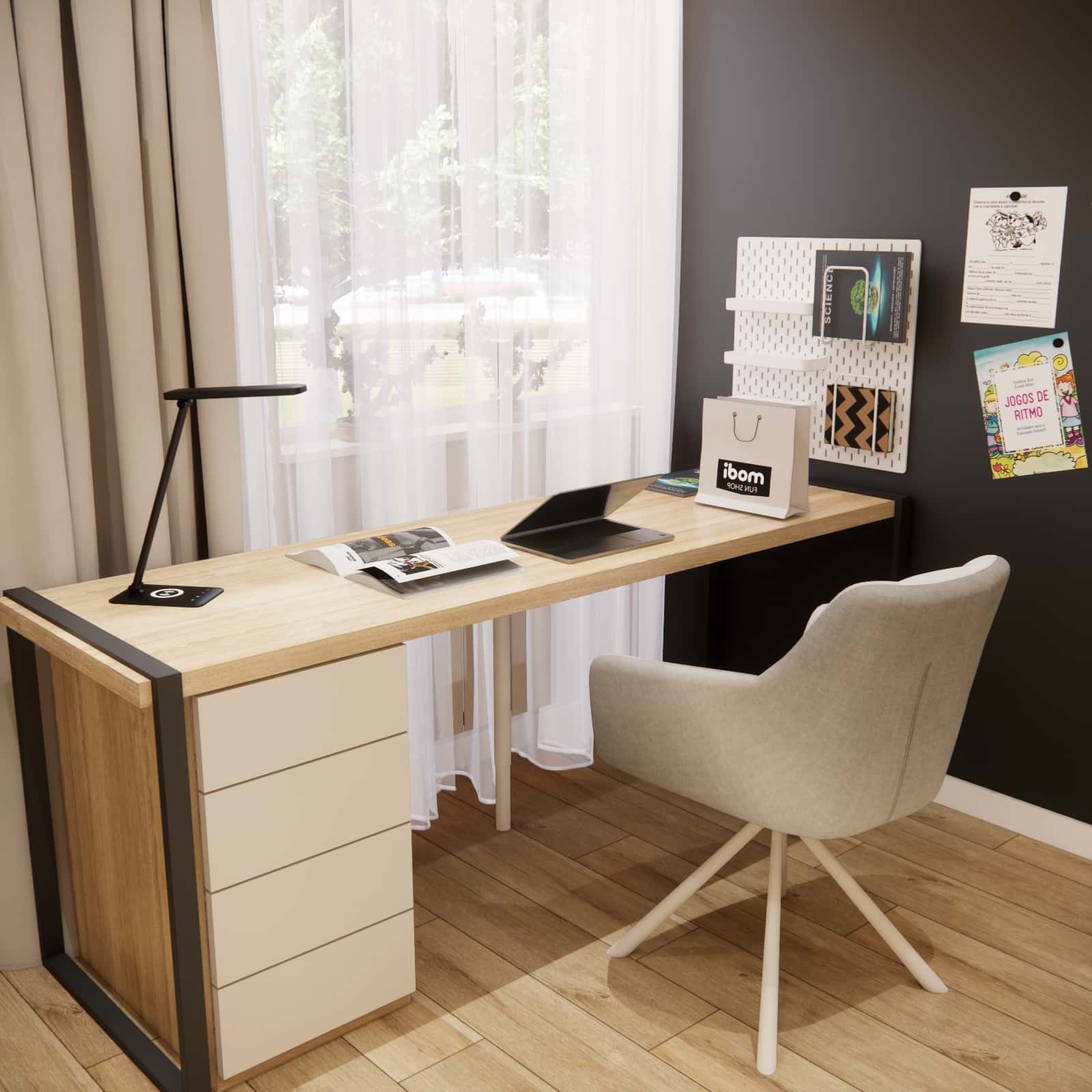 Study zone in a child’s room – 10 proven inspirations from our projects