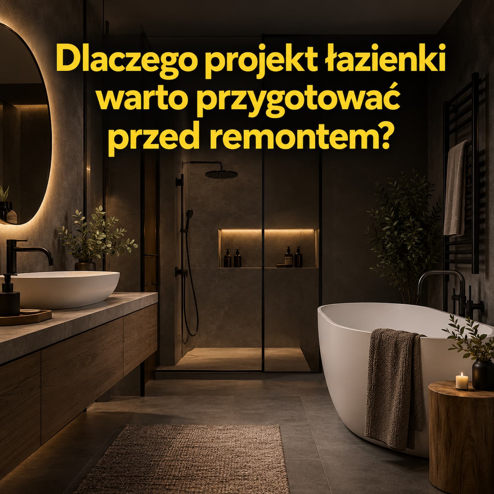 Why is it worth preparing a bathroom design before renovation?