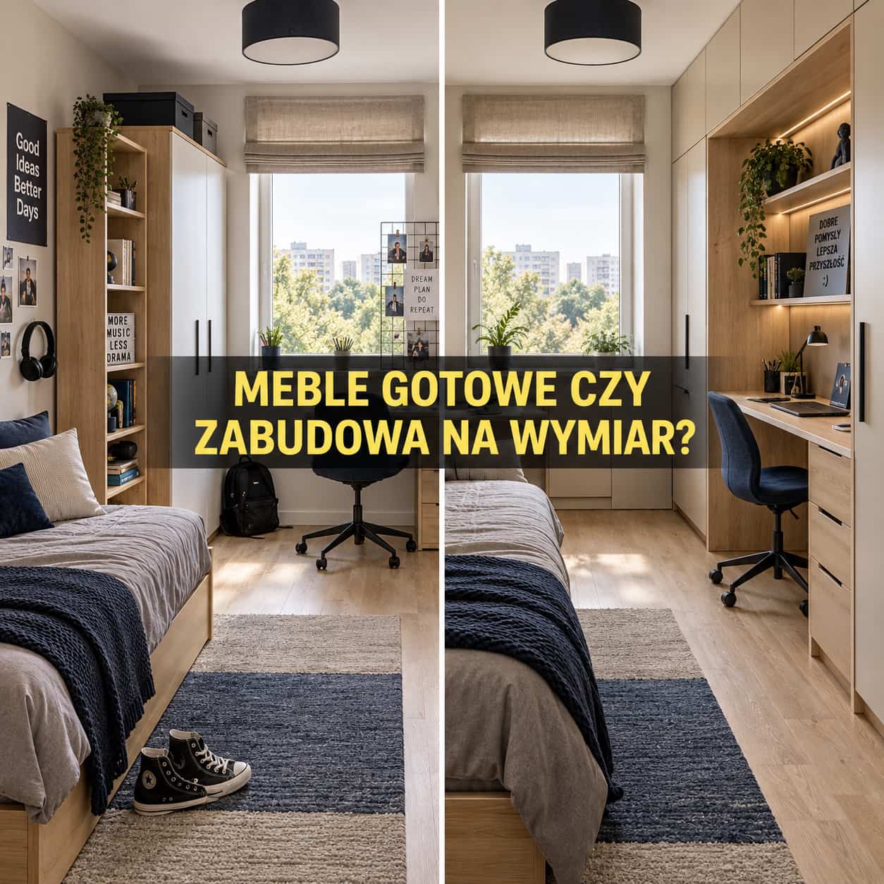 Meble gotowe czy zabudowa na wymiar