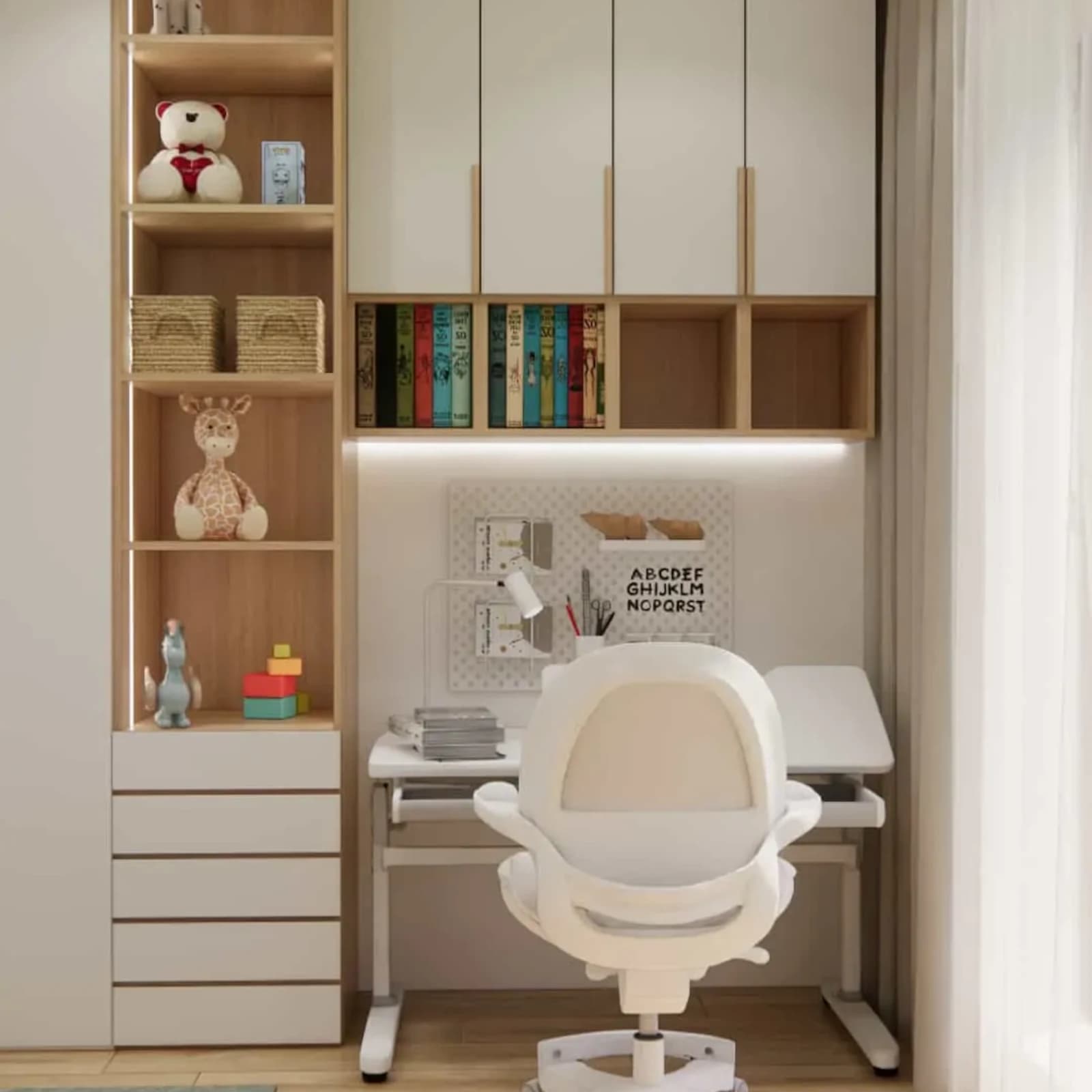 Children’s room design prepared by Fabryka Projektów