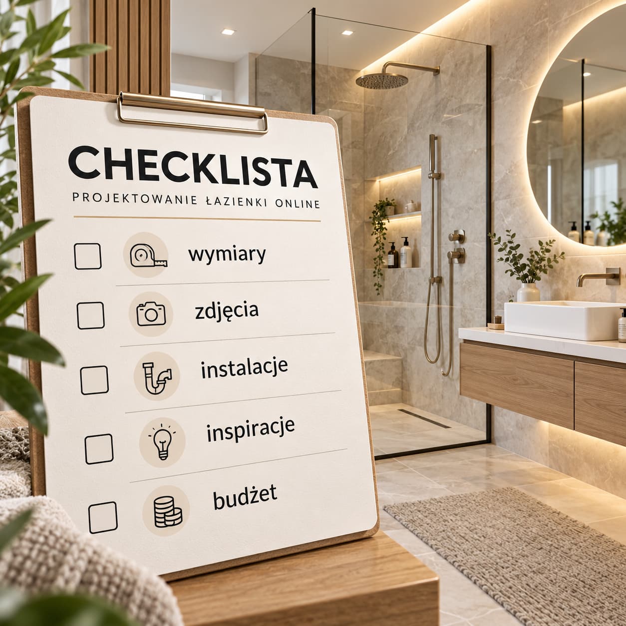Jak przygotować się do projektu łazienki online – wymiary, zdjęcia, instalacje, inspiracje i budżet