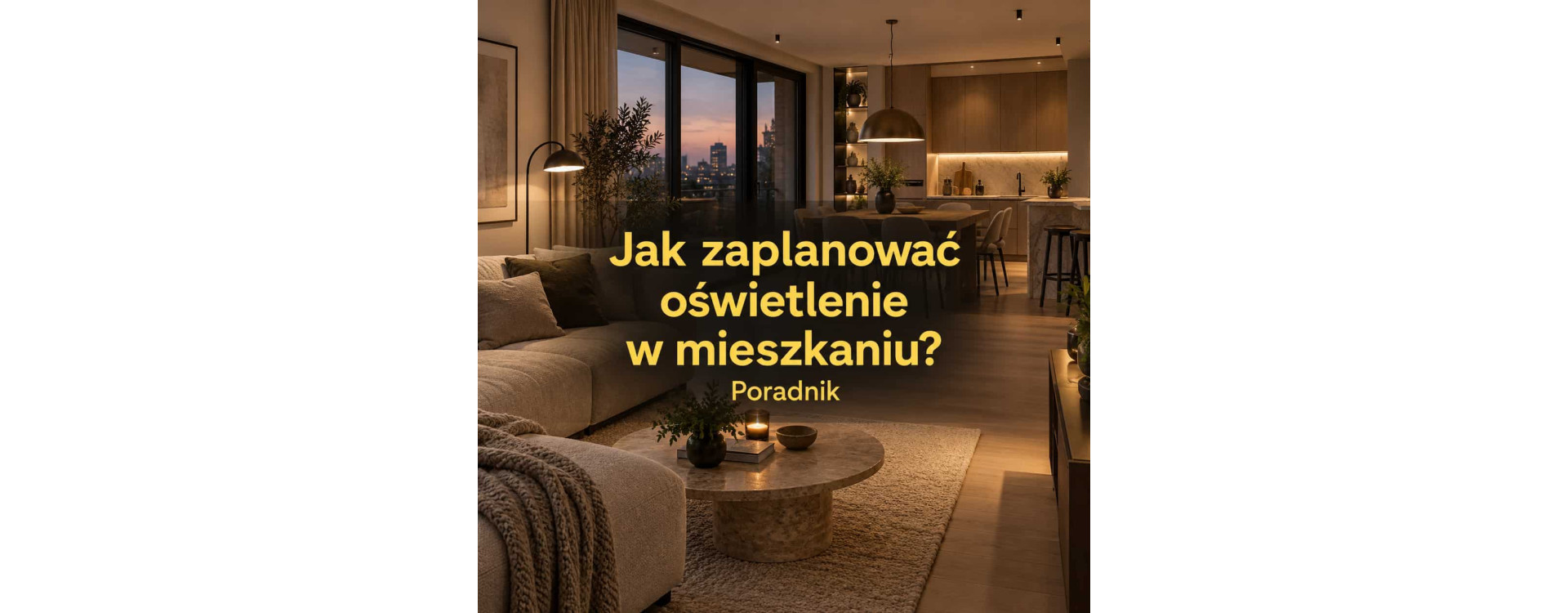 Jak zaplanować oświetlenie w mieszkaniu? Poradnik