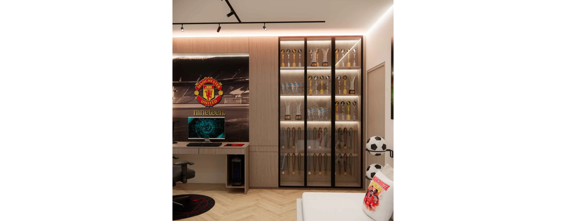 Modern Football-Themed Room – A Complete Guide to the Arrangement
