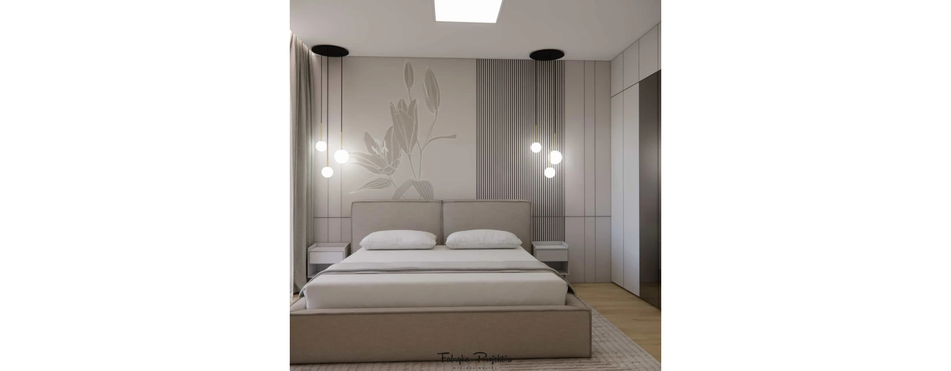 12m2 Bedroom in an Apartment Block – a Bright, Cozy, and Harmoniously Designed Space