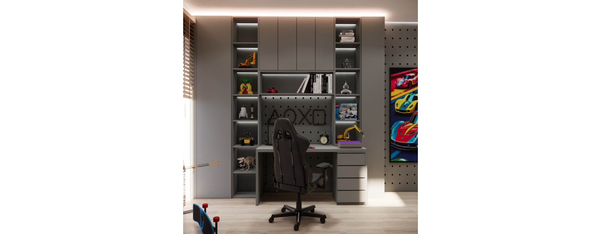 Attic Room for a 7-Year-Old – A Design for Years | Siedlce