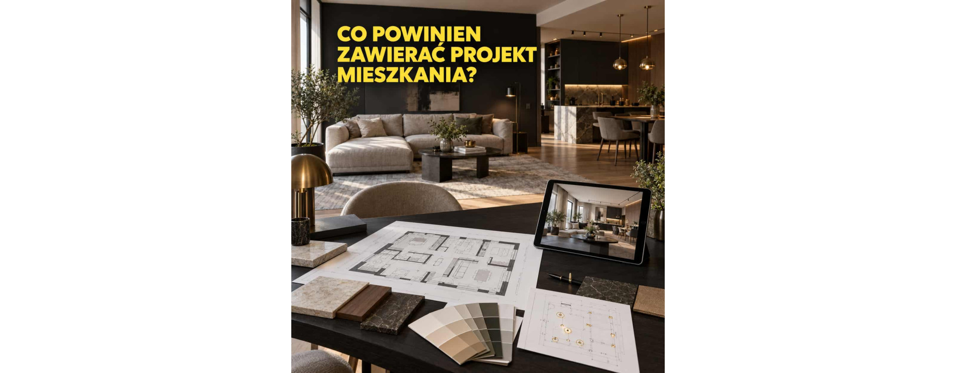 Co powinien zawierać projekt mieszkania? Kompletny zakres