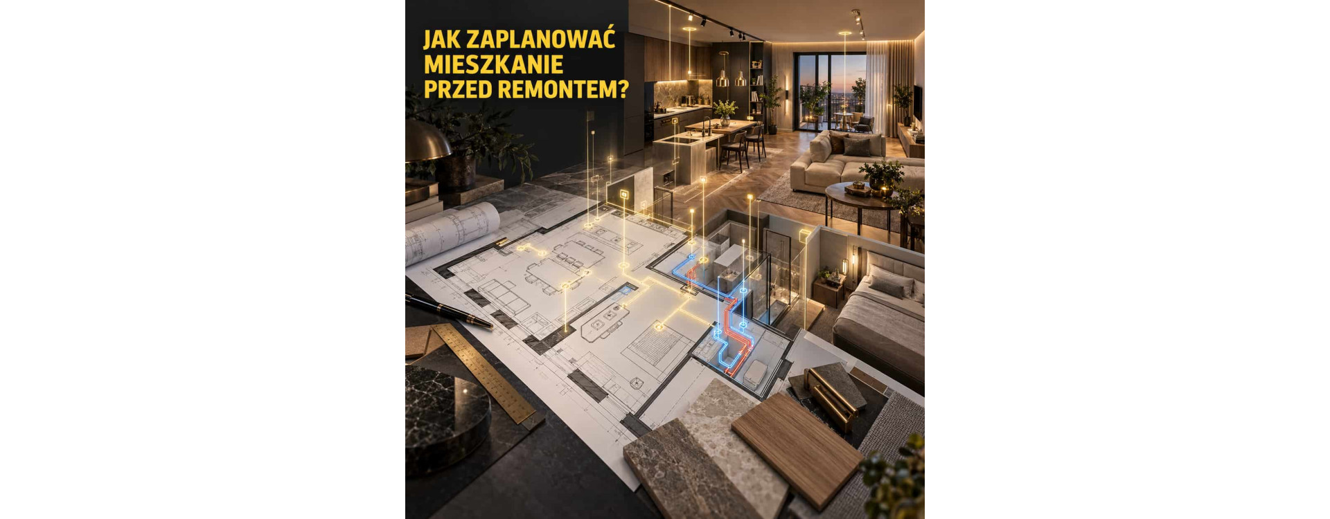 Kolejność decyzji przed remontem mieszkania – co zaplanować najpierw?
