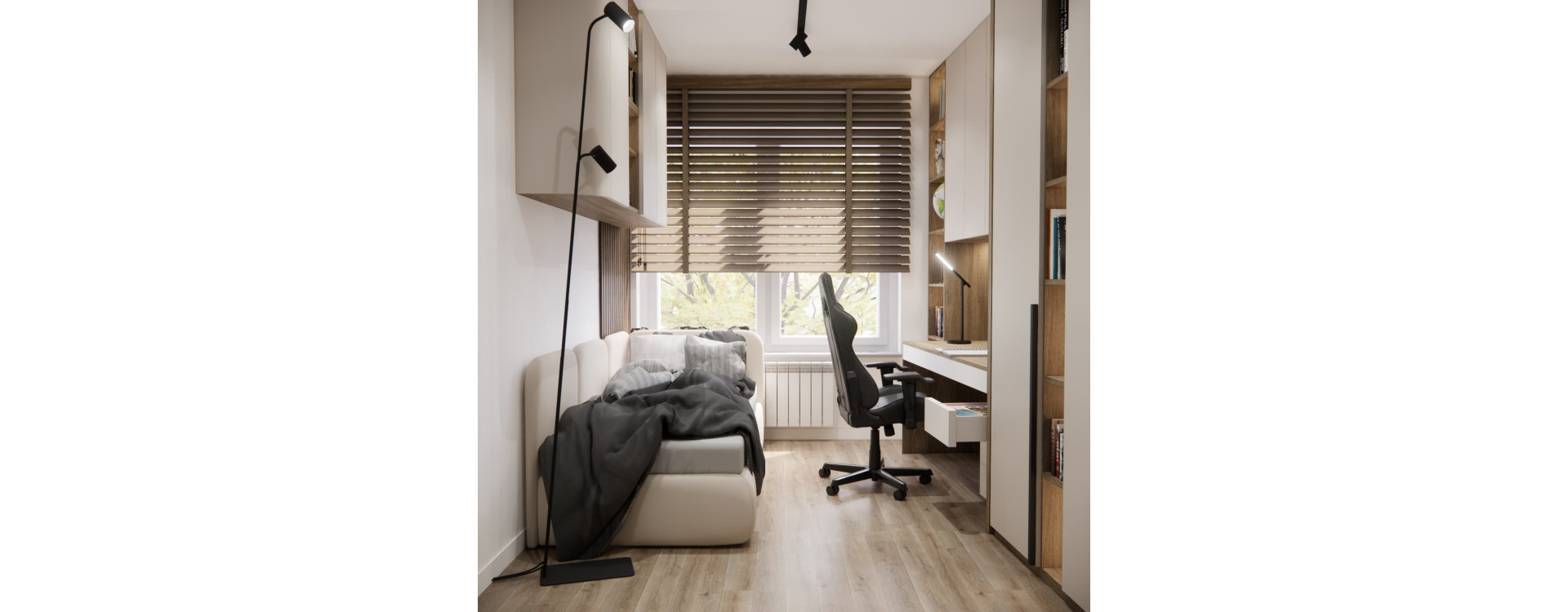 Modern Room for a 10-Year-Old Boy – 9.82 m² Teenage Room Design