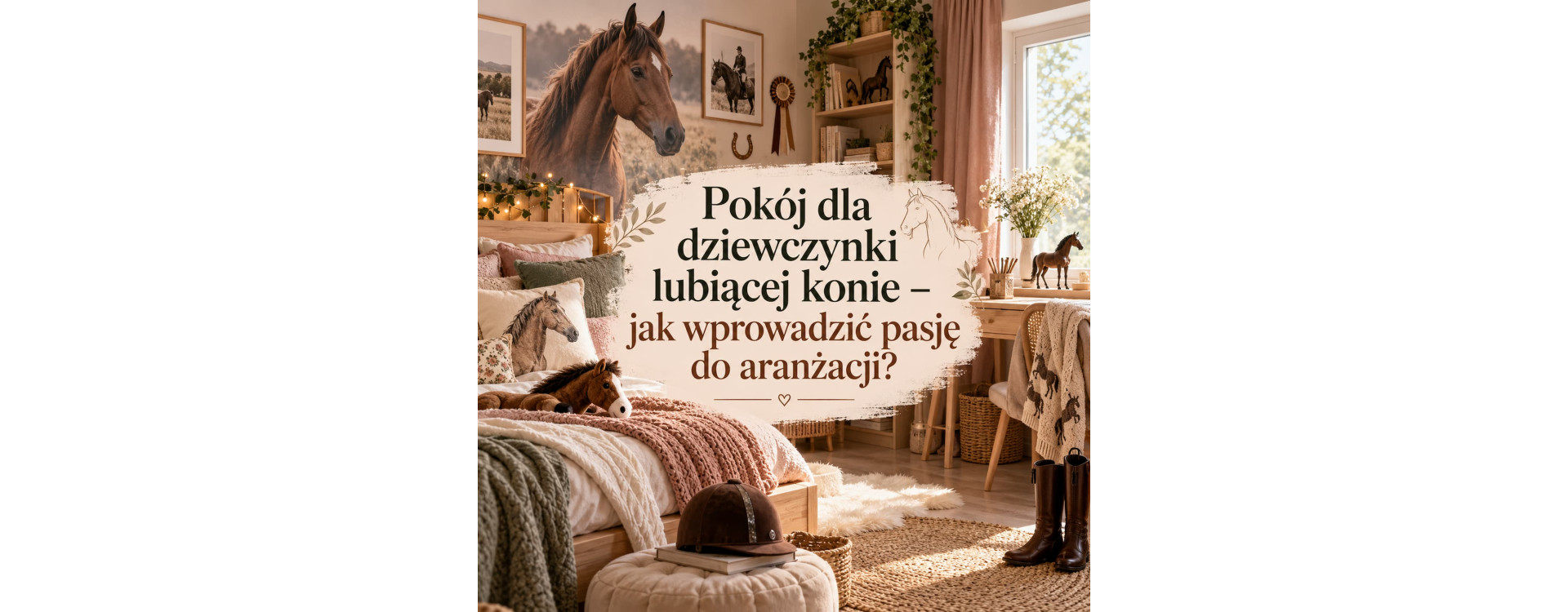 Pokój dla dziewczynki lubiącej konie – jak wprowadzić pasję do aranżacji?