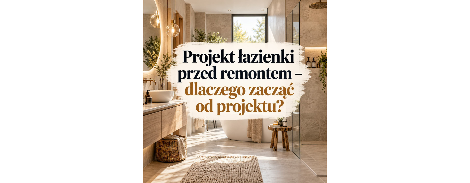 Projekt łazienki przed remontem – dlaczego zacząć od projektu?