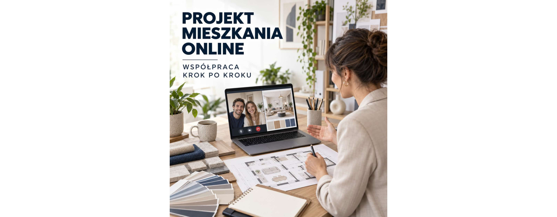 Projekt mieszkania online – jak wygląda współpraca z projektantem krok po kroku?