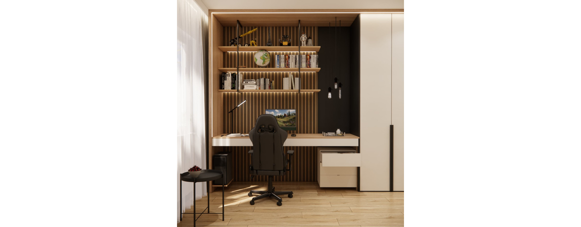 Room Design for a 16-Year-Old – Modern 12 m² Teenage Bedroom