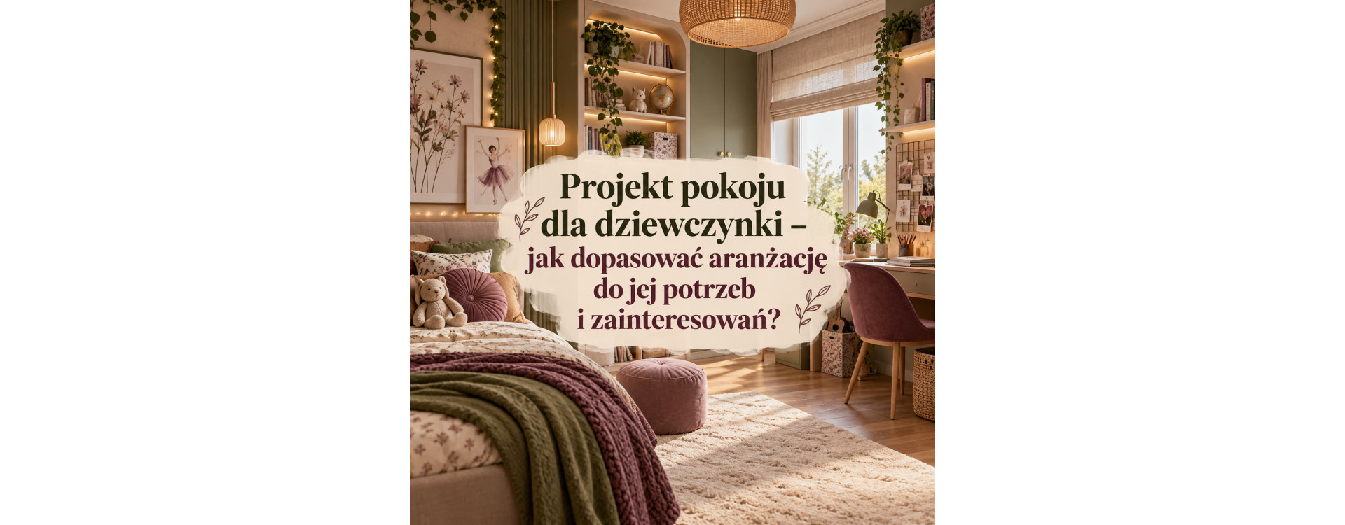 Projekt pokoju dla dziewczynki – jak dopasować aranżację do jej potrzeb i zainteresowań?