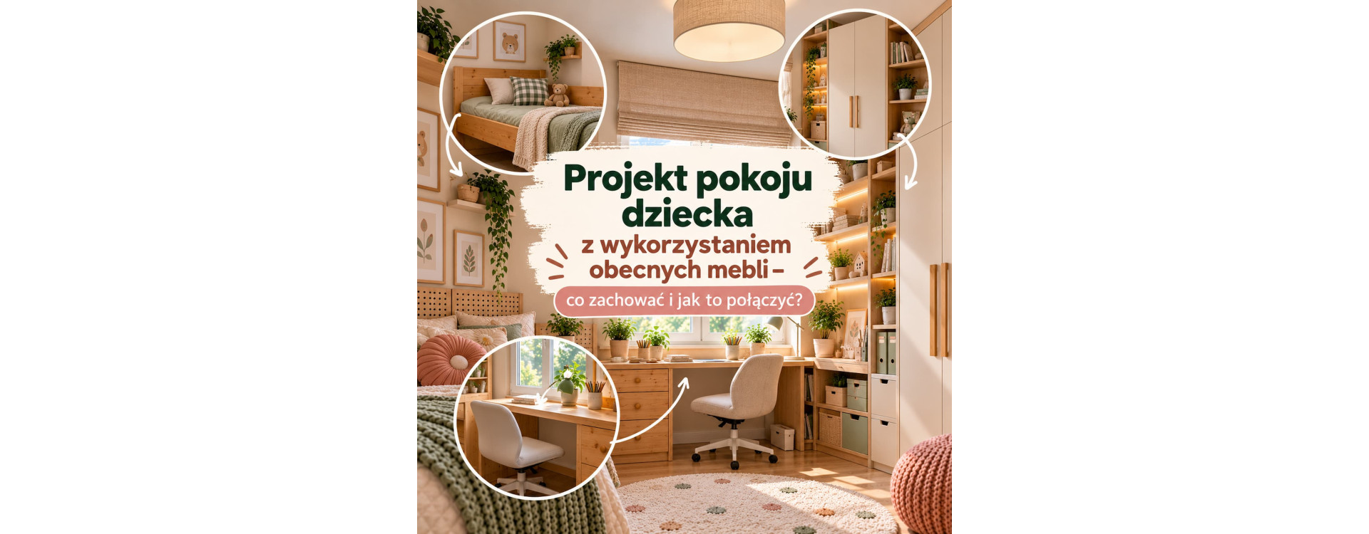 Projekt pokoju dziecka z wykorzystaniem obecnych mebli – co zachować i jak to połączyć?