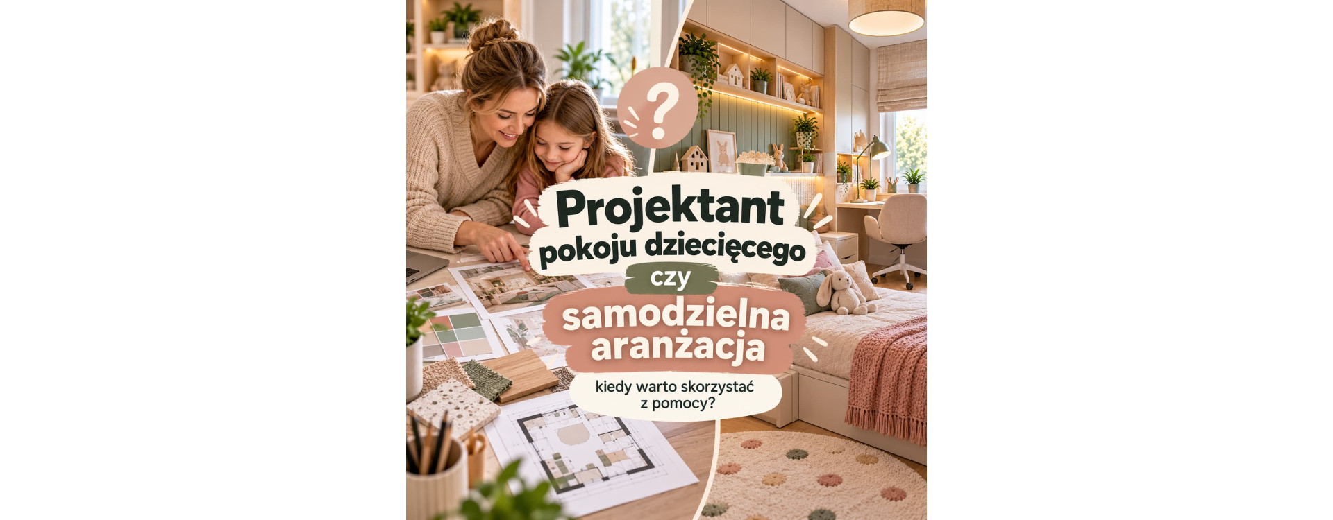 Projektant pokoju dziecięcego czy samodzielna aranżacja – kiedy warto skorzystać z pomocy?