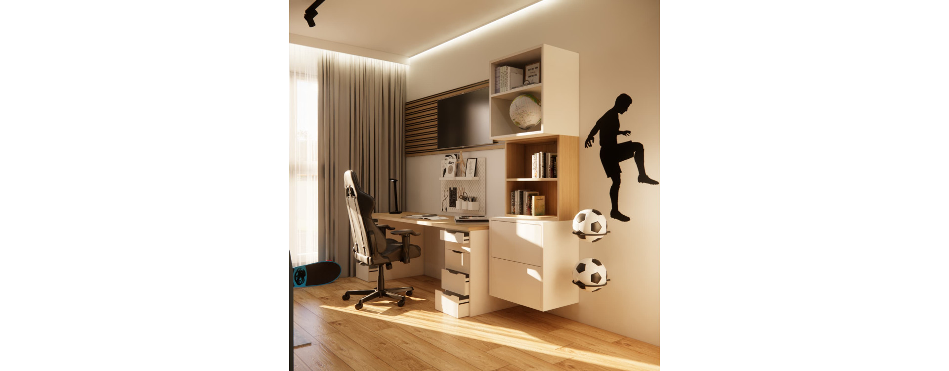Teodor’s 11.16 m² Room – A Design with Ready-Made Furniture