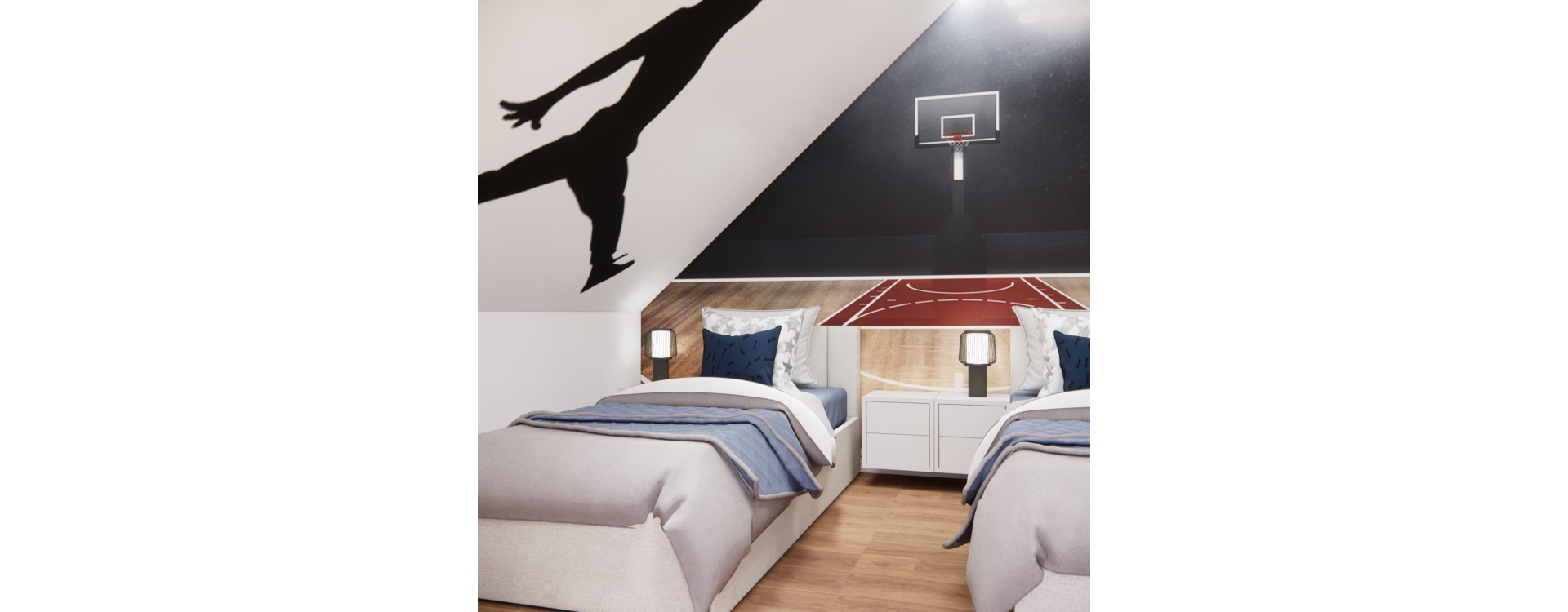 Twin Boys' Bedroom Design – Room for Two 11-Year-Old Boys